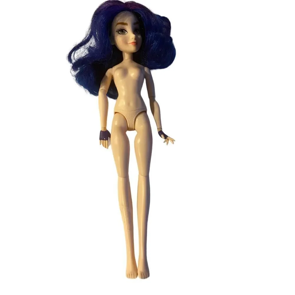 Disney descendants evie doll Jointed articulated blue hair dress rare